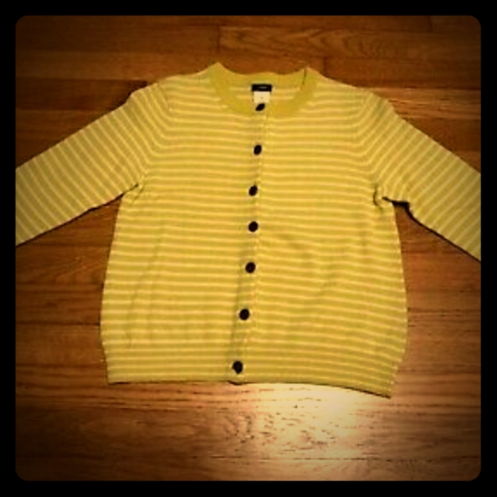 Cashmere and Wool Cardigan - J Crew